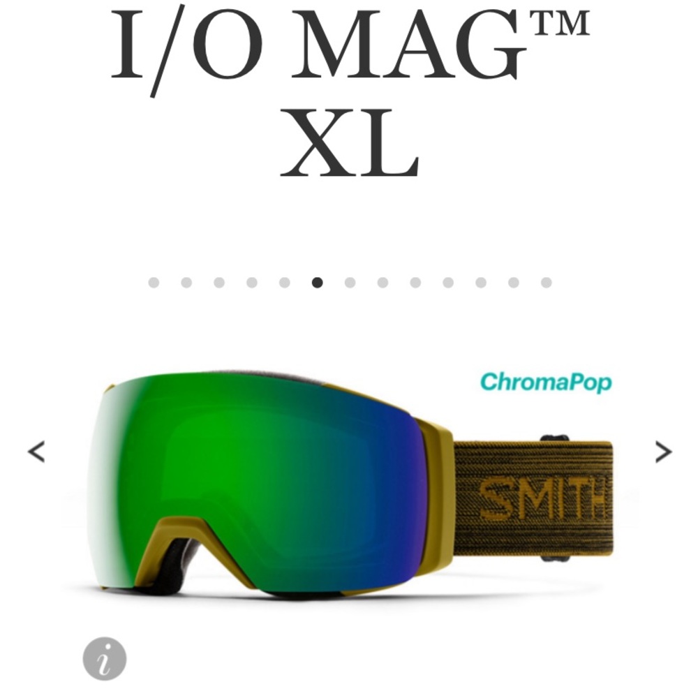 SMITH “I/O MAG XL” SNOW GOGGLES BRAND NEW IN BOX